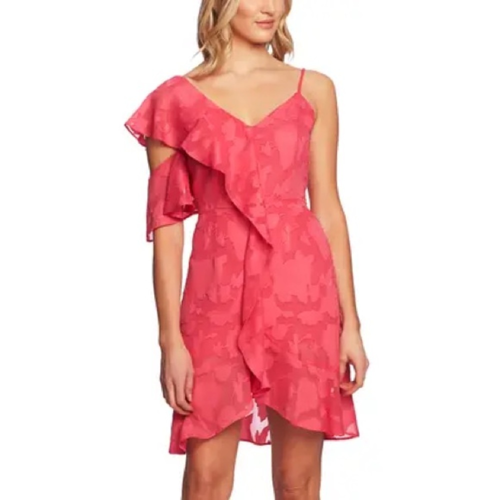 NWOT CeCe ruffle dress